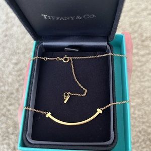 Tiffany T smile necklace - small